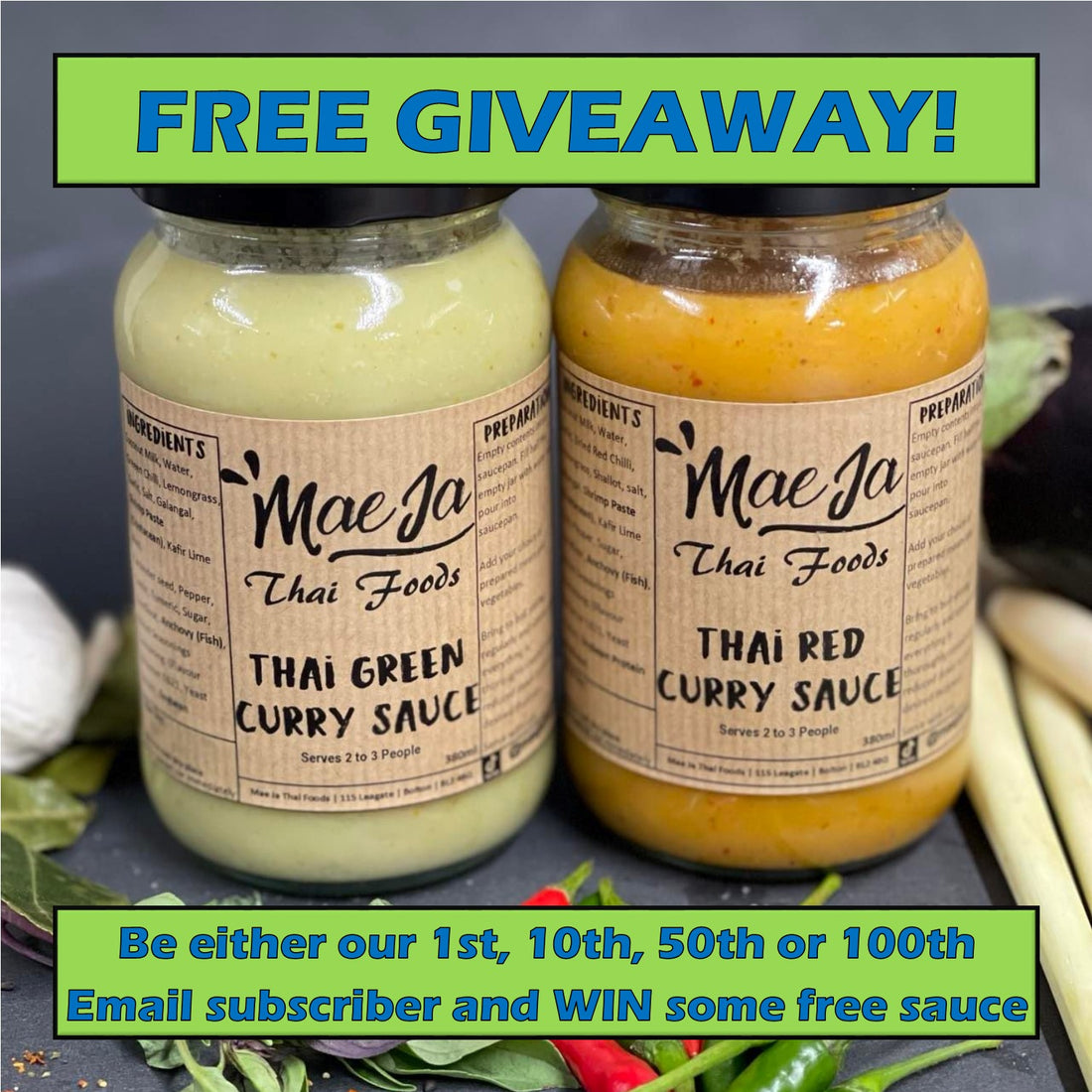 FREE Sauce Giveaway