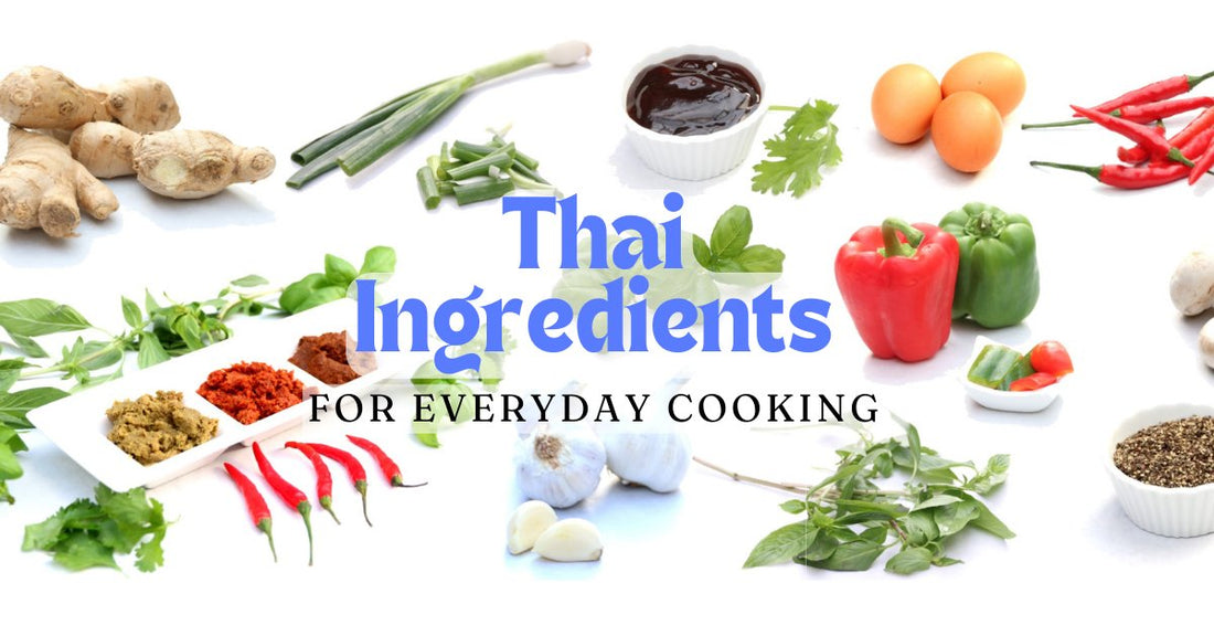 Thai cooking ingredients