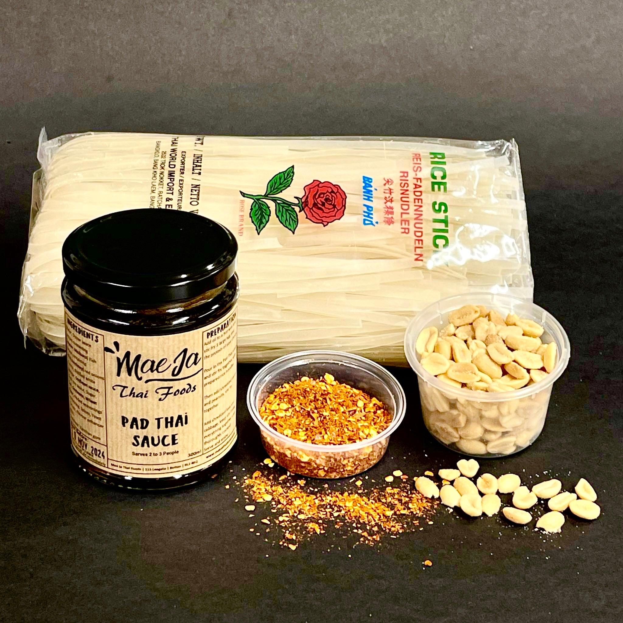 Authentic Pad Thai Ingredients Kit | Mae Ja Pad Thai Cooking Kit ...