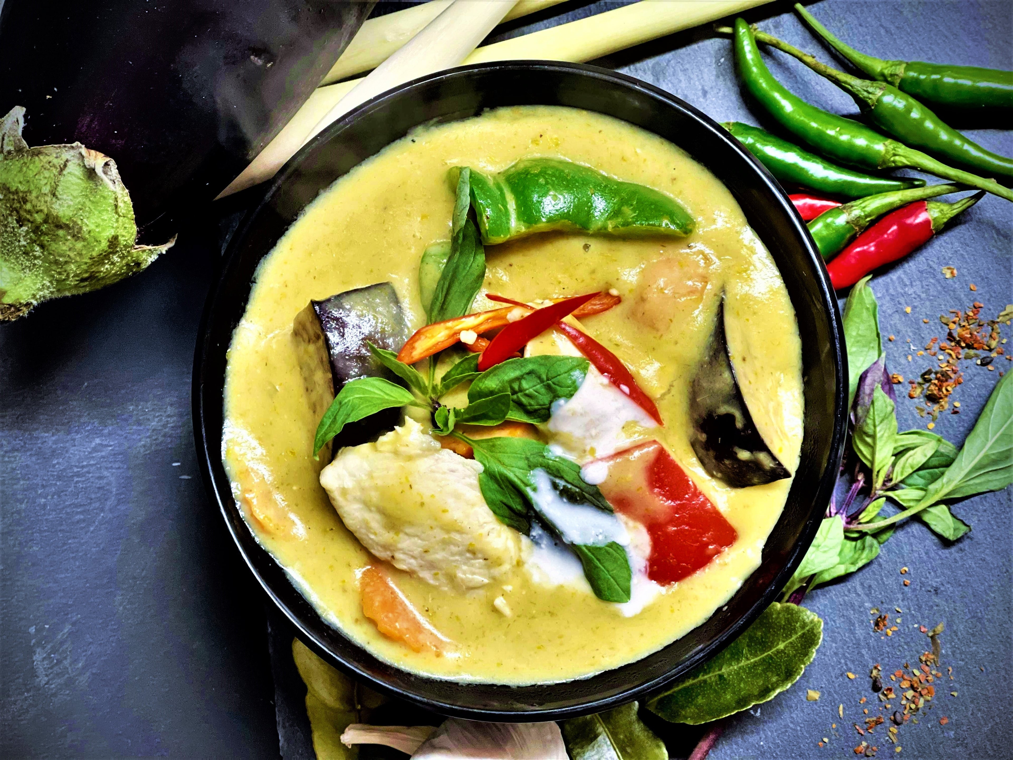 Thai Green Curry by Mae Ja Thai Foods