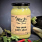 a jar of authentic gourmet thai green curry sauce by mae ja thai foods online